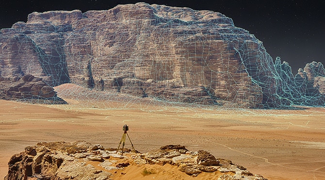 Large scale enviorment scan